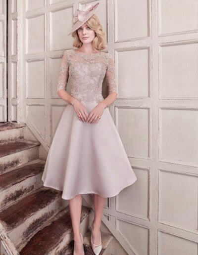 Tina Townsend Mother of the Bride pink dress by John Charles