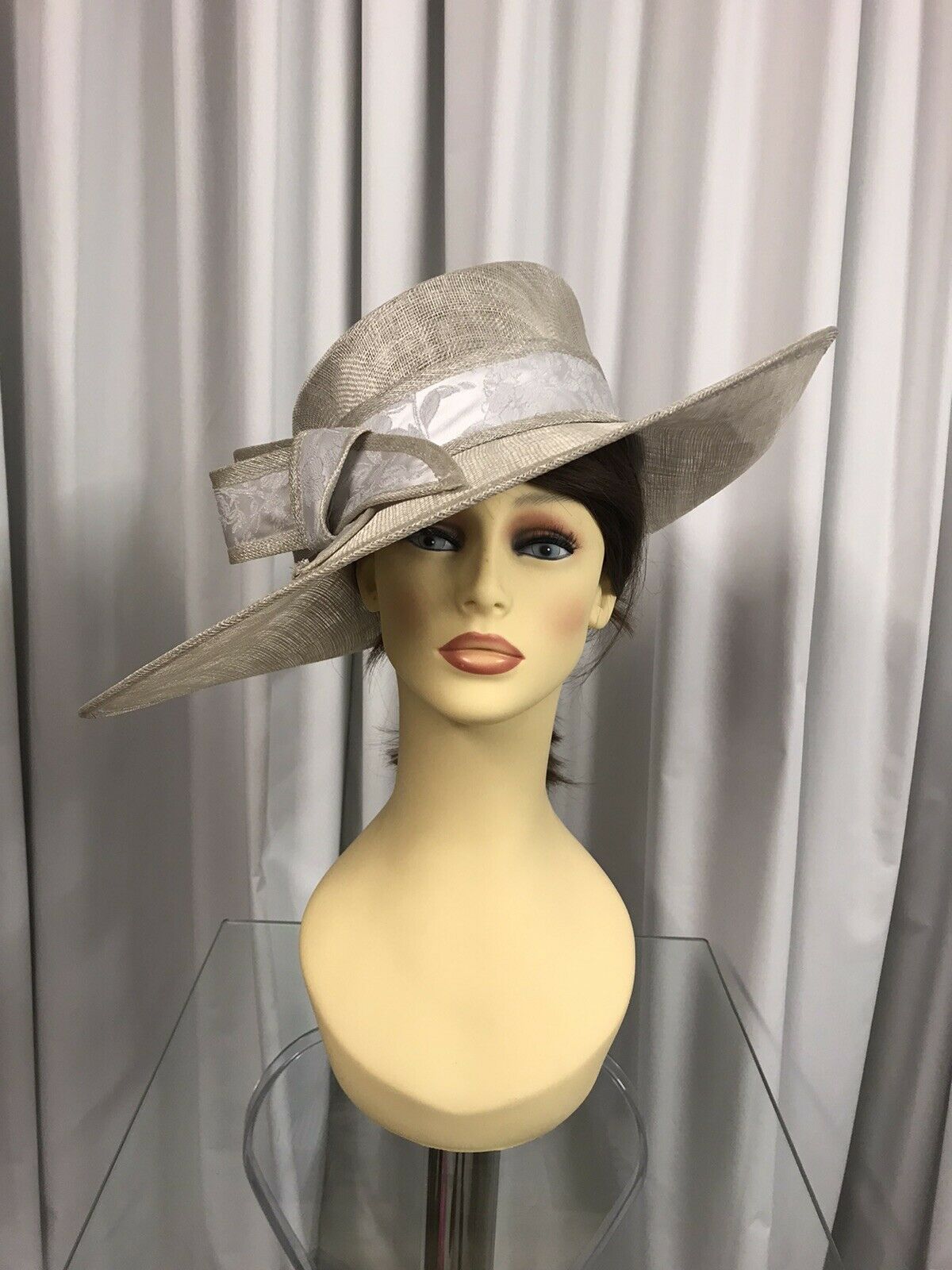John Charles Hat in Champagne/Silver Tones Tina Townsend
